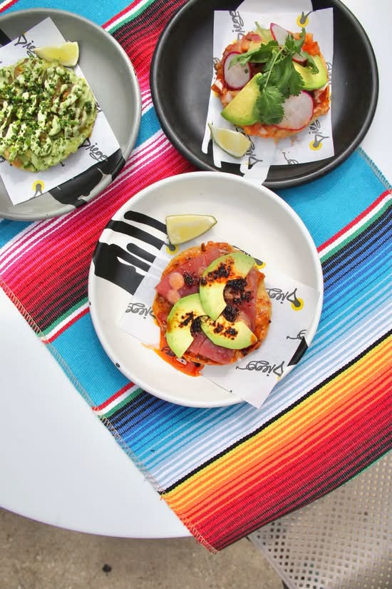 Tuna Tostada