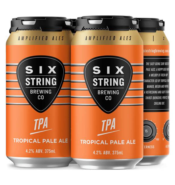 Six String Tropical Pale Can 4X375Ml