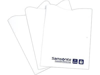 Samsonite RFID Paper Travel Wallet, White (91827-1908)