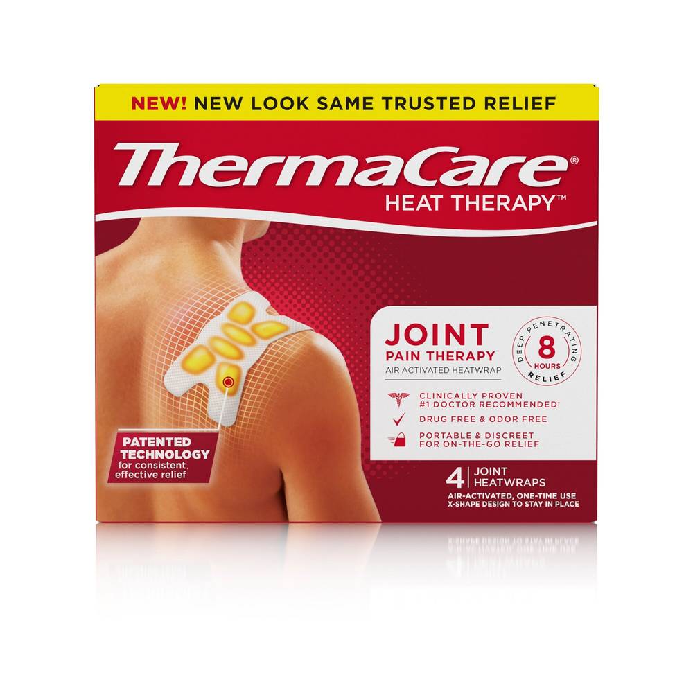 Thermacare Joint Pain Therapy Heatwraps (4 ct)