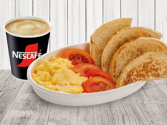 Desayuno Paila de Huevos con Tomate