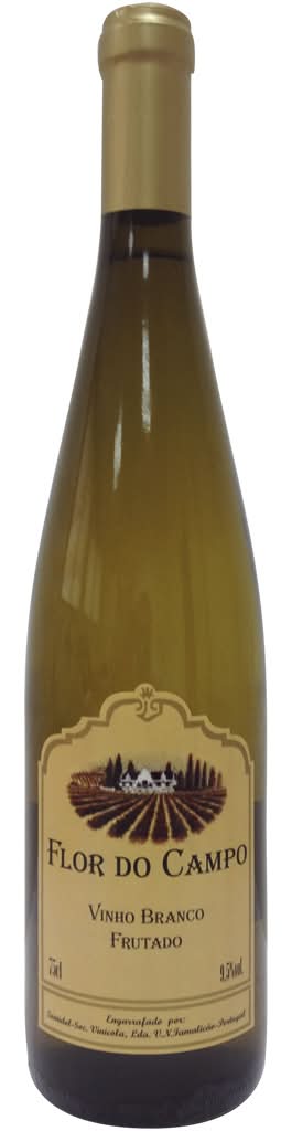 Flor do Campo - Vinho frutado branco, garrafa 0.75l