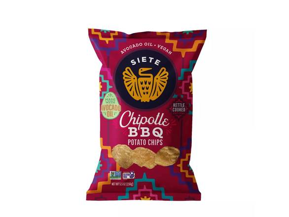 Siete Chipotle BBQ Potato Chips - 1.5oz Chip