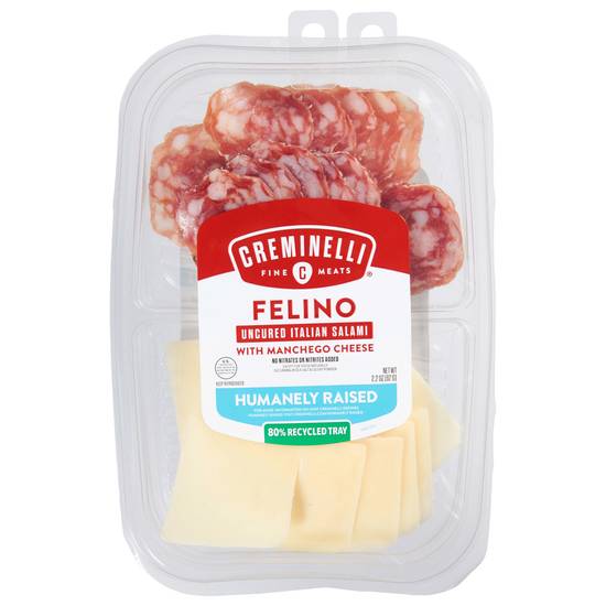 Creminelli Felino Uncured Italian Salami and Manchego (2.2 oz)