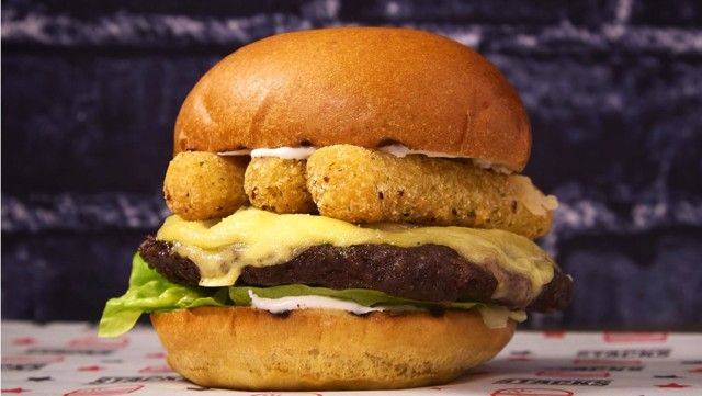 The Big Cheese Stack Burger