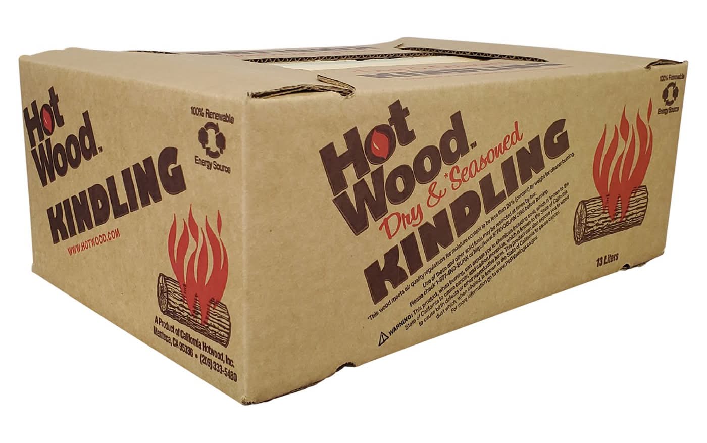 Hot Wood California Kindling Box (13 L)