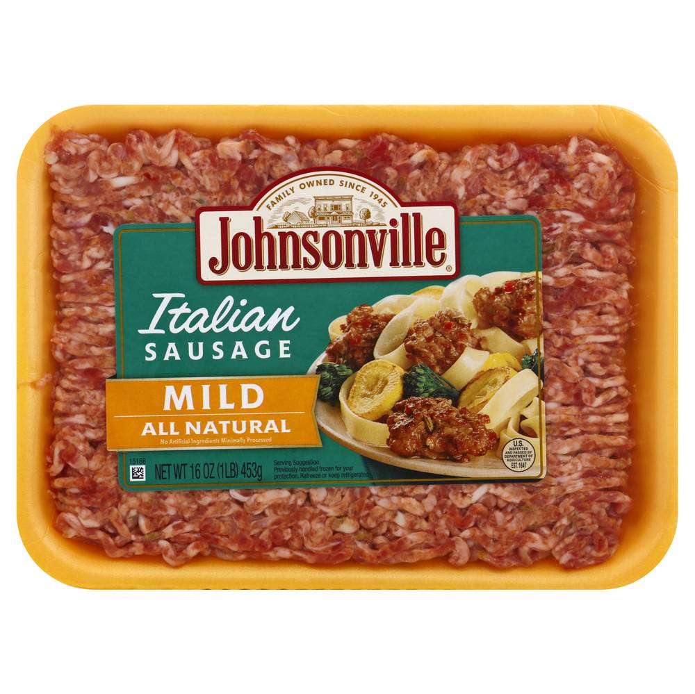 Johnsonville Mild All Natural Italian Sausage (1 lbs)