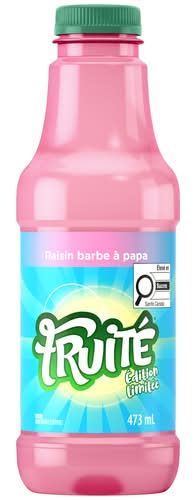 Fruité Jus En Édition Limitée Barbe À Papa Et Raisin 473 Ml (Bouteille) / Fruité Juice Limited Edition Cotton Candy Grape 473 ml (bottle)