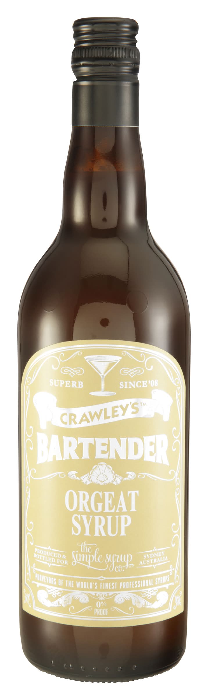 Crawley's Orgeat Syrup (750mL)
