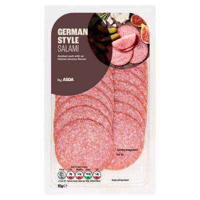 ASDA German Style Salami (115g)