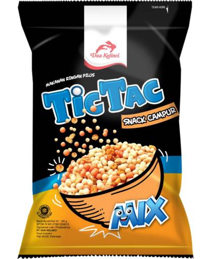 Dk Tic Tac Snack Campur Mix 80G