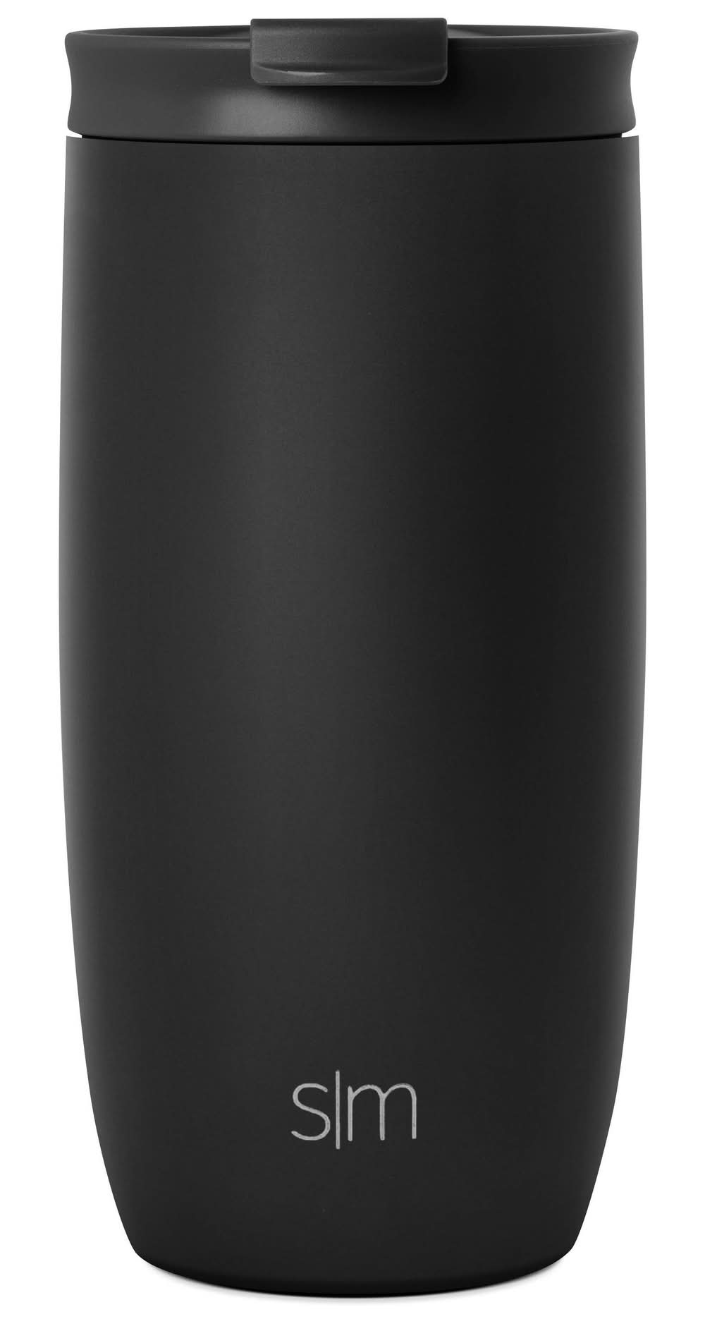 Simple Modern Travel Coffee Mug Tumbler With Flip Lid, Black