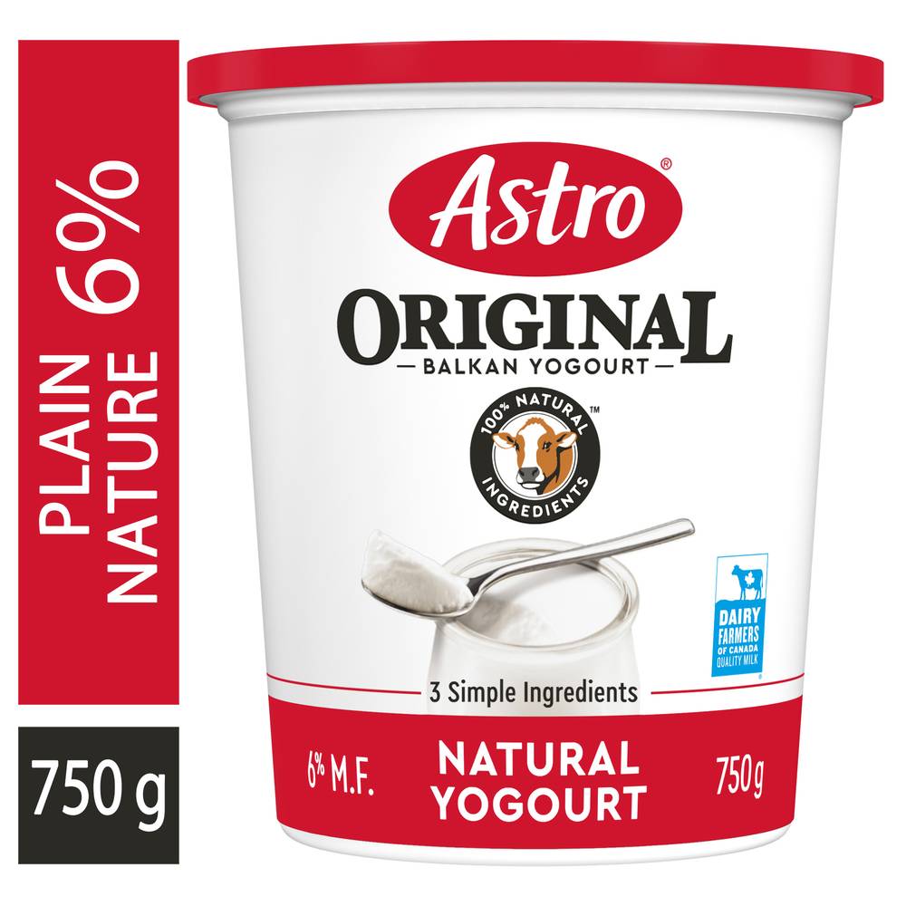 Astro Original Balkan Plain Yogurt (750 g)