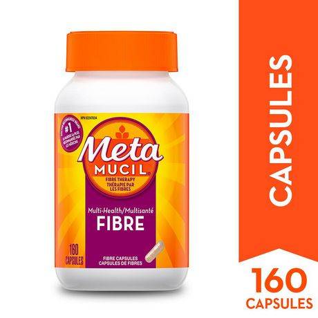 Metamucil Psyllium Fibre Capsules (150 g, 160 ct)
