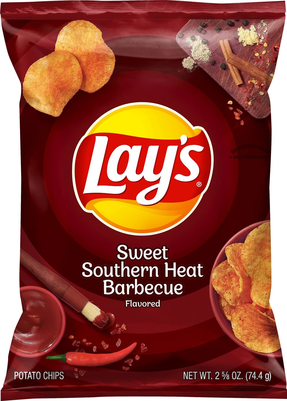 Lay's Potato Chips, Sweet Southern Heat Barbecue (2.62 oz)