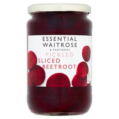 Essential Waitrose & Partners Sliced Beetroot Pickled (710g)