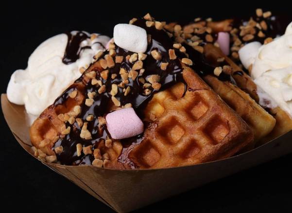 Brocky Road Waffle