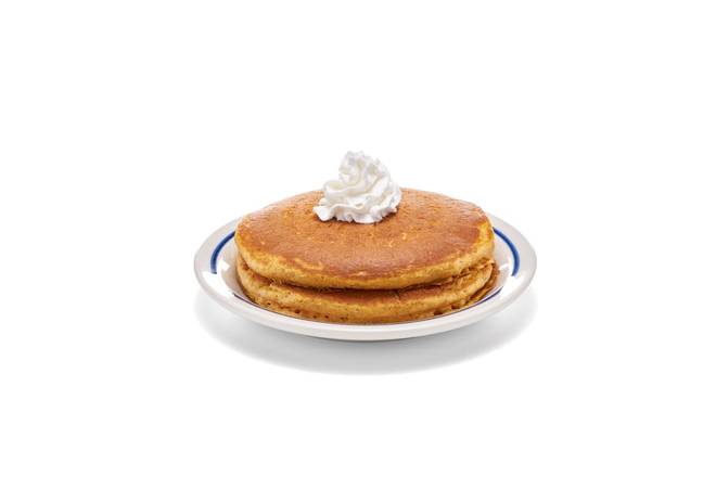 Pumpkin Spice Pancakes - Side