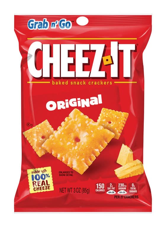 Cheez-It Grab N' Go Original Crackers 3 Oz Pegged