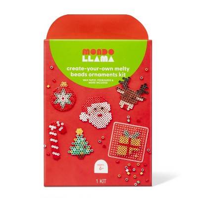 Christmas Craft Holiday Melty Beads Ornament Kit- Mondo Llama™