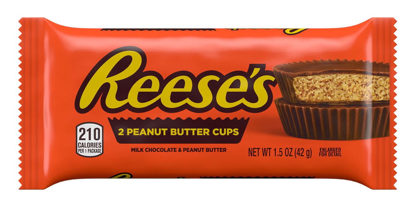Reese's Milk Chocolate & Peanut Butter Cups (1.5 oz, 2 ct)