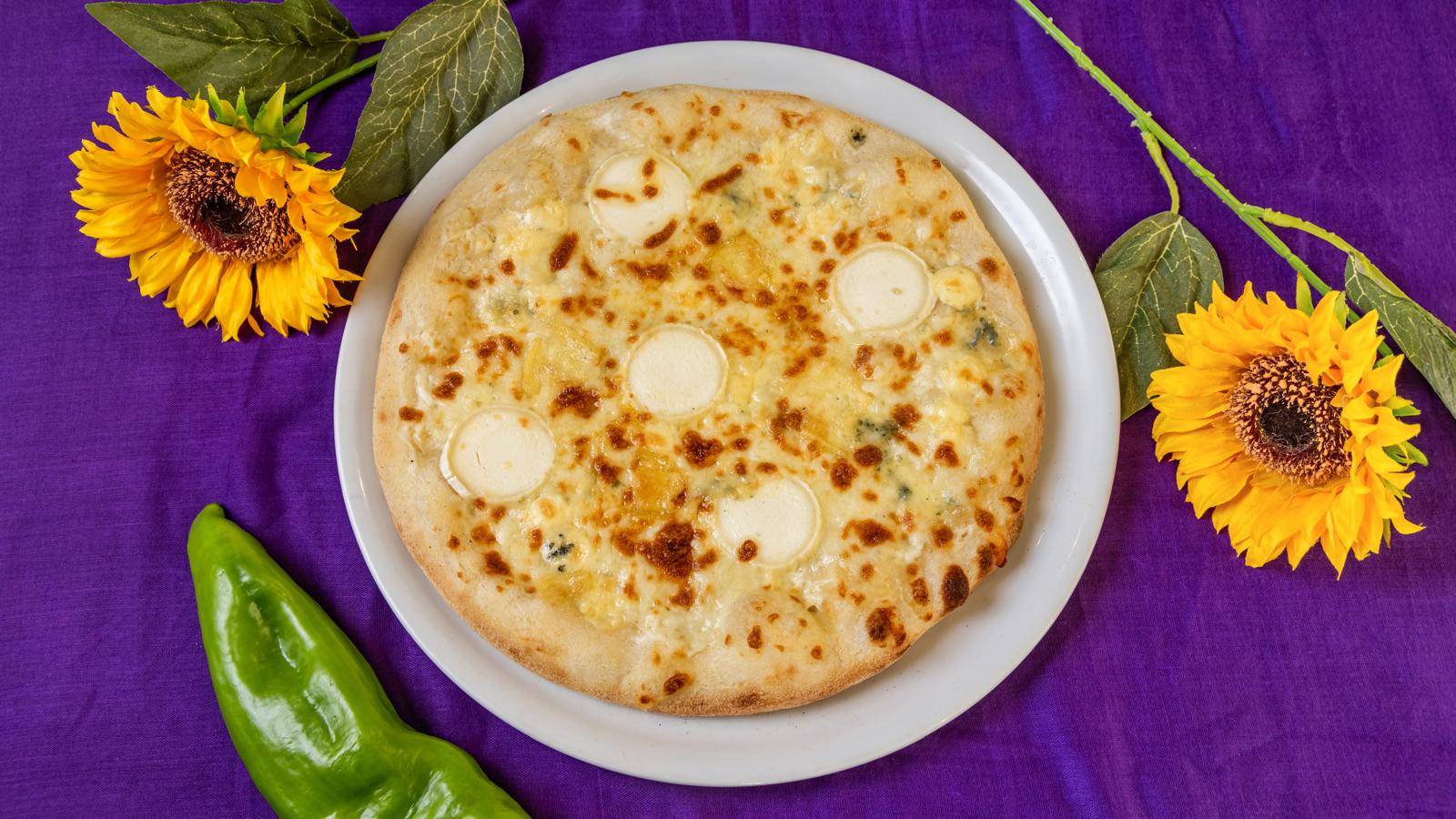 Pizza 4 fromages🍕🧀🐐