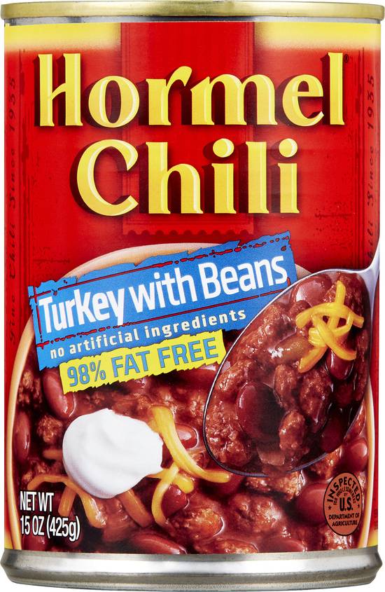 Hormel Chili Turkey With Beans