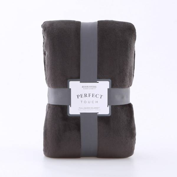 Berkshire Blanket & Home Co. Perfect Touch Blanket (full/queen/grey)