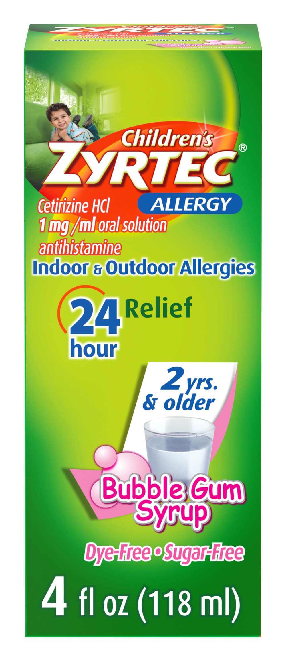 Zyrtec Allergy Syrup (4 fl oz)