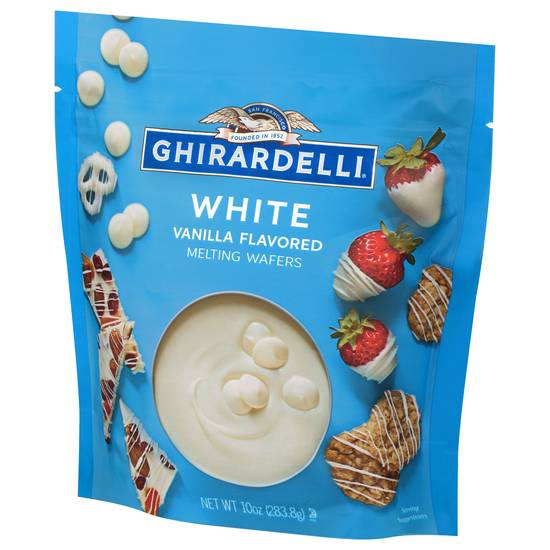 Ghirardelli Vanilla Flavored White Melting Wafers