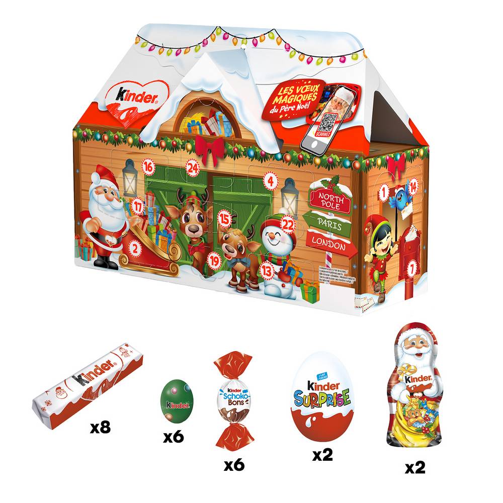 Kinder - Calendrier de l’avent (234g)