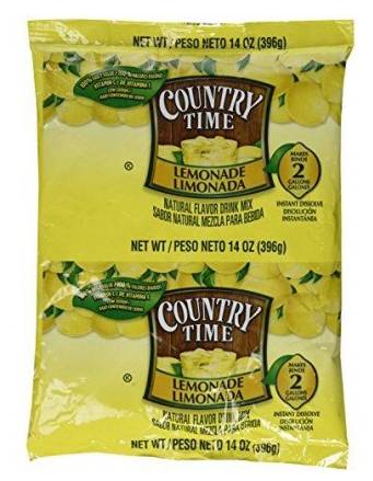 Country Time Lemonade - packet makes 2 gallons (15 Units per Case)