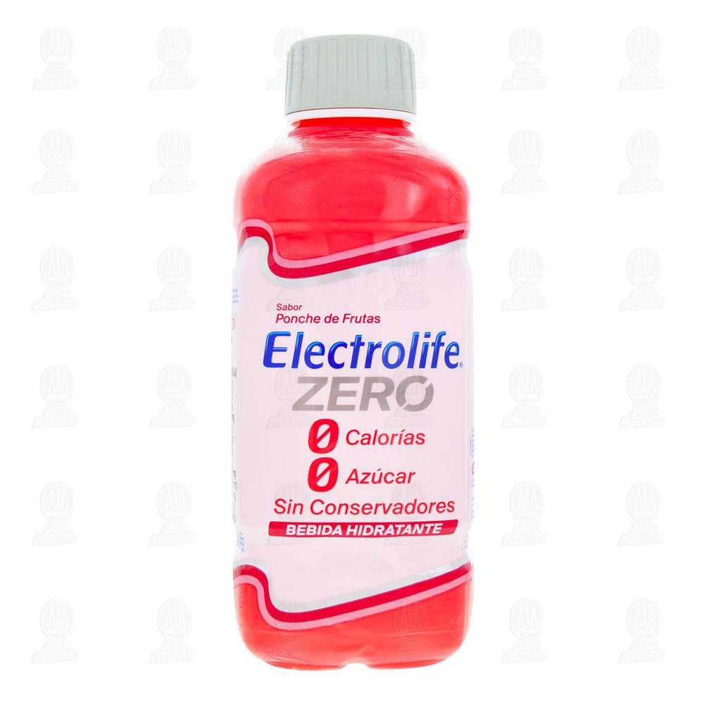 Electrolife · Bebida hidratante zero, ponche de frutas (625 ml)