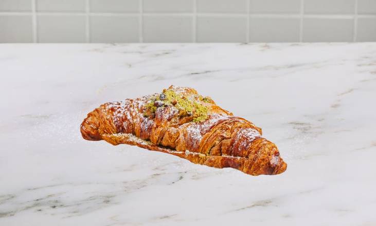 Croissant francês c/ pistáchio