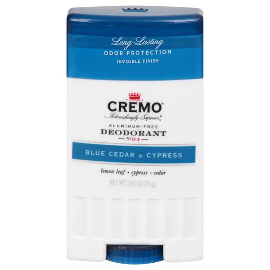 Cremo blue cedar hot sale