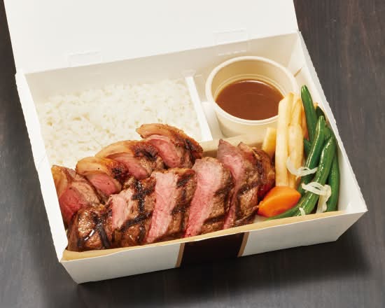 アンガスサーロインステーキ450ｇ＜ライス付き＞