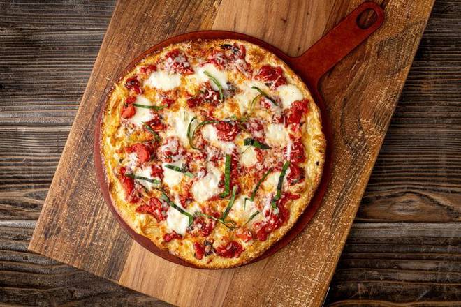 Order Margherita Pizza (830 Cal) food online from Fired Pie store, Phoenix on bringmethat.com