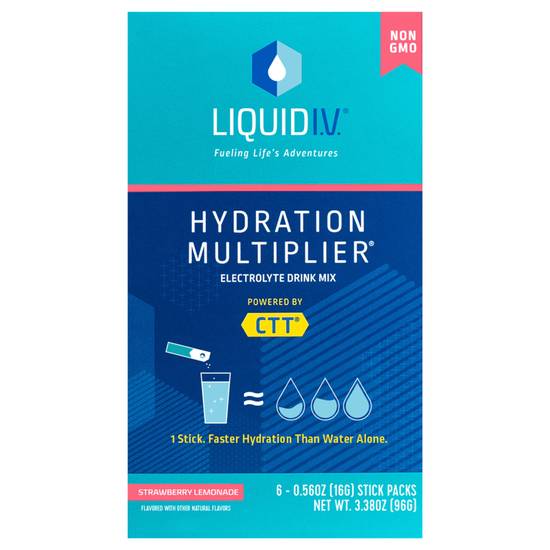 Liquid I.v. Electrolyte Drink Mix (3.38 oz) (strawberry lemonade )