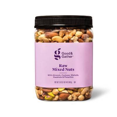 Good & Gather Unsalted Raw Mixed Nuts