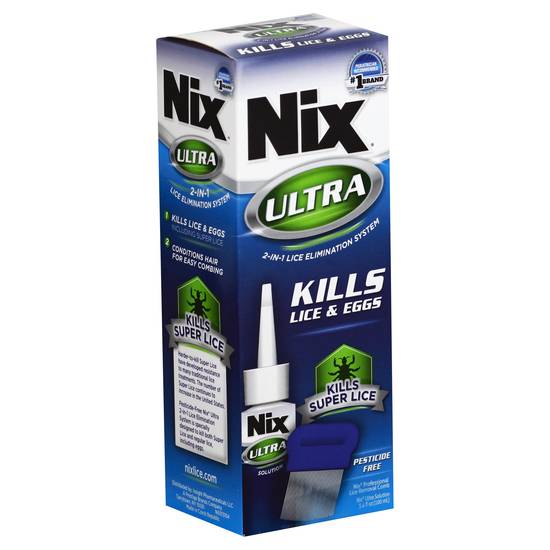 Nix Ultra 2 in 1 Lice Elimination System
