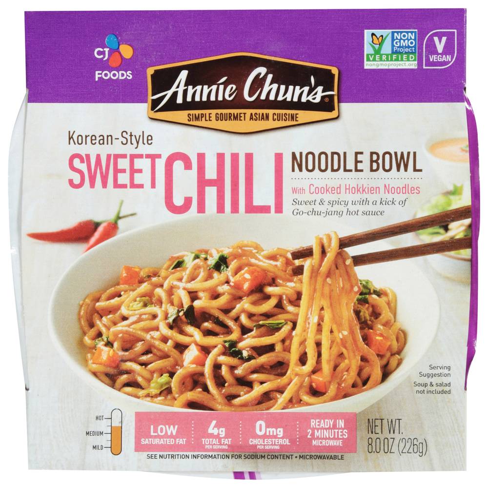 Annie Chun's Korean Style Sweet Chili Noodle Bowl (8 oz)