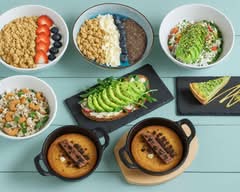 Cookie Doughi sandwiches, bowls and waffles