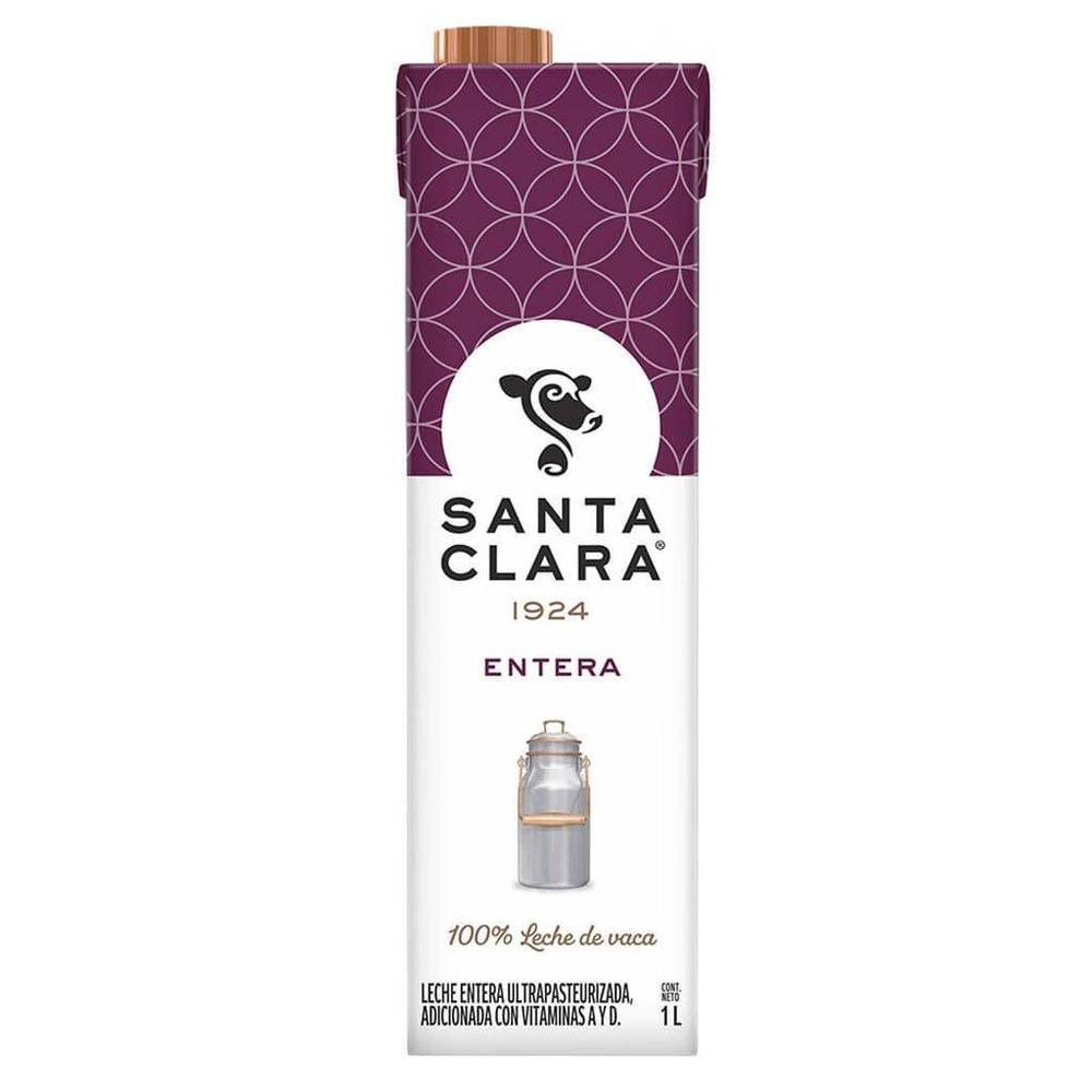 Santa Clara · Leche entera (1 L)