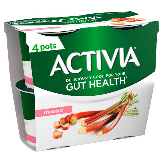 Activia Gut Health Yogurt (rhubarb)