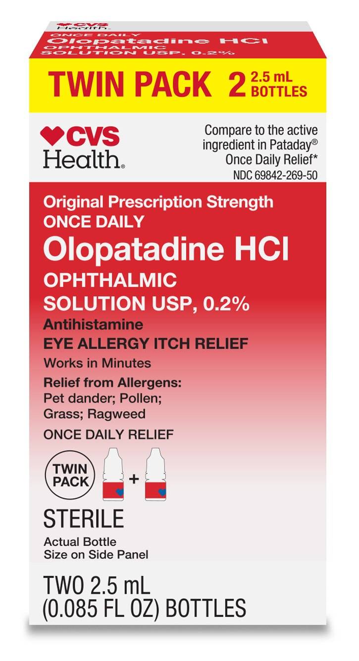 Cvs Health Olopatadine Hcl Eye Allergy Relief