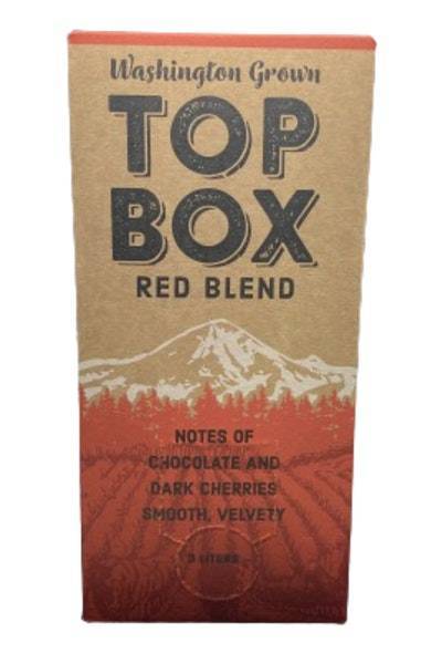 Top Box Red Blend Wine 3 Liter Box (3L box)