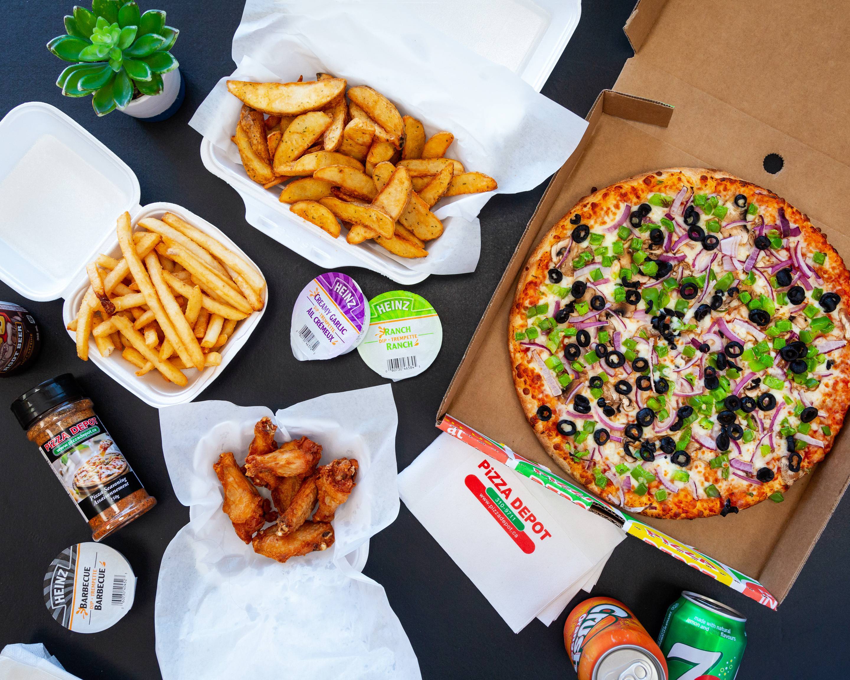 Order Pizza Depot (Raylawson and Mavis) Menu Delivery in Brampton