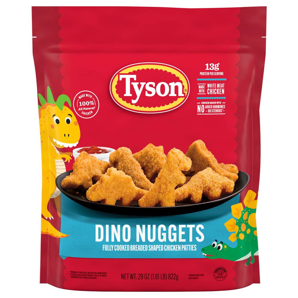 Tyson Fully Cooked Fun Chicken Nuggets (1.81 lbs)