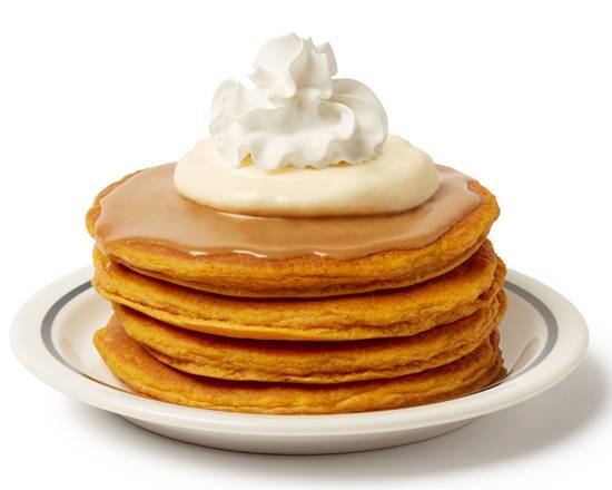 Maple Pumpkin Cheesecake Pancake Combo