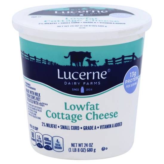 Lucerne Lowfat Cottage Cheese (24 oz)